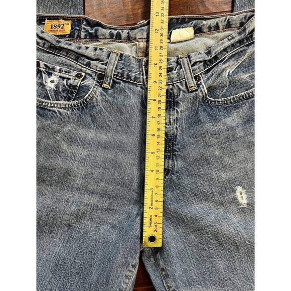 Vintage Abercrombie Fitch Men's 1892 Premium Chugger Boot Denim Jeans Sz 31x32 - Picture 7 of 7